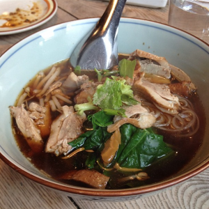 Duck noodle soup at Pure Thai Cookhouse